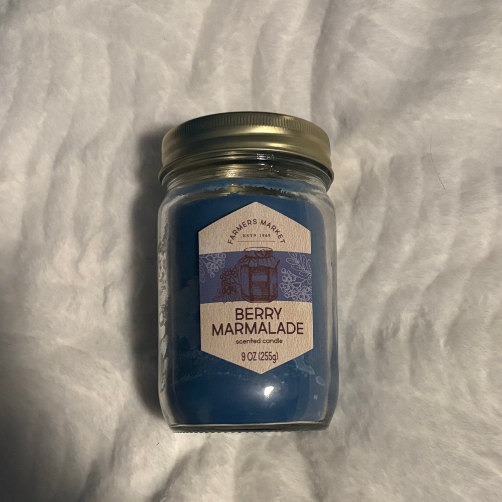 Farmer's Market Berry Marmalade Candle - Blue